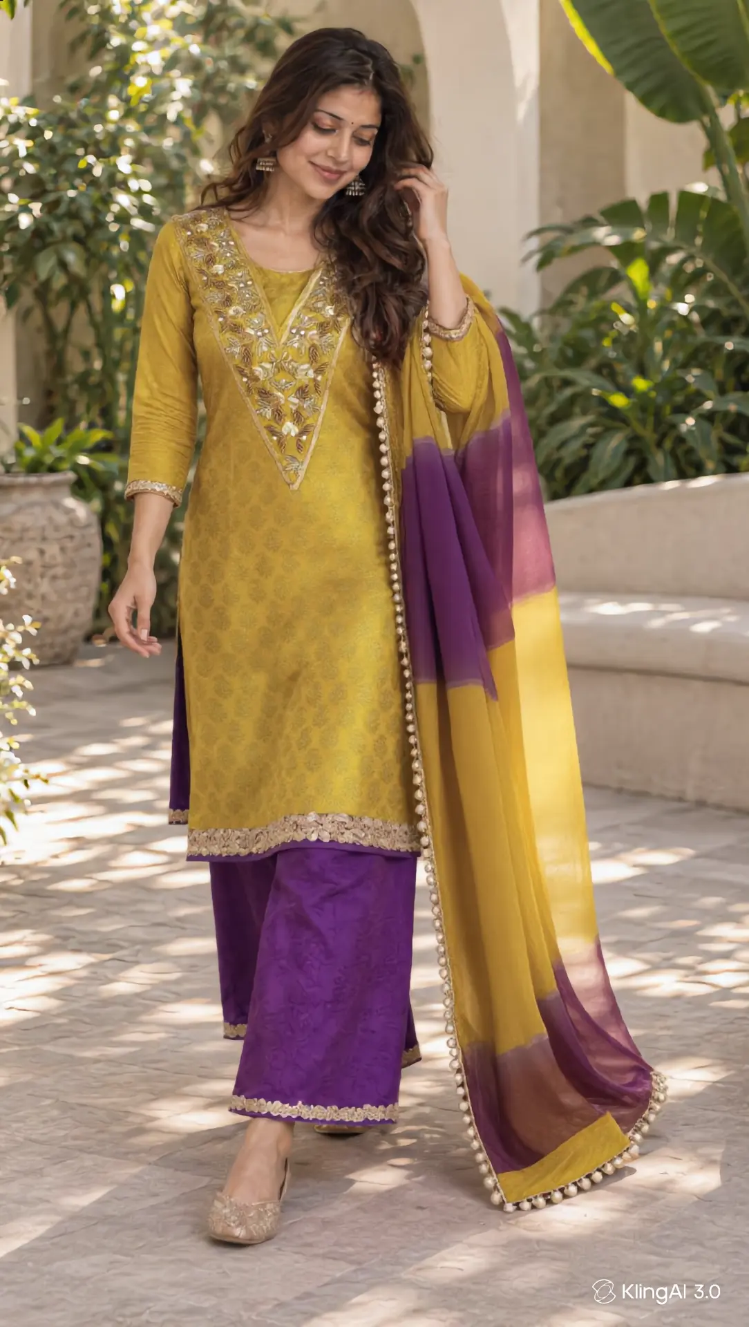 The Mustard Ambar Suit