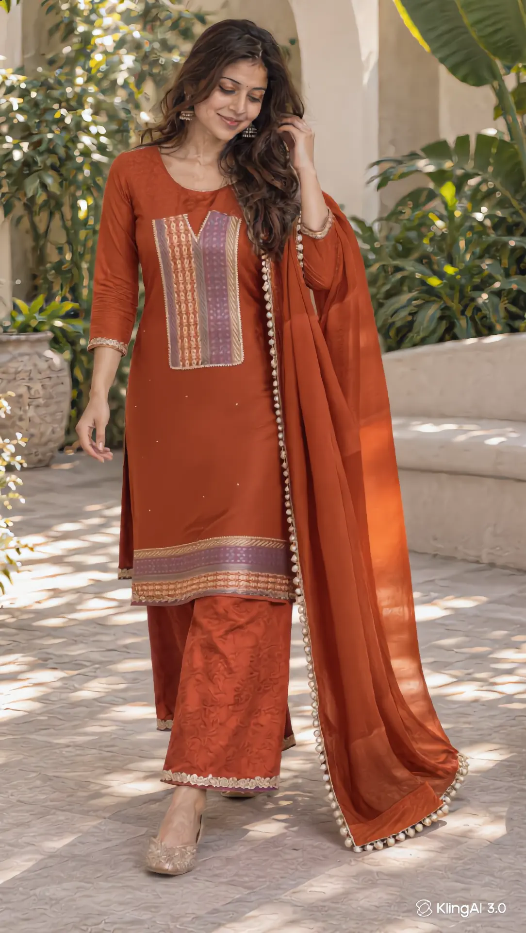 The Terracotta Patch Suit