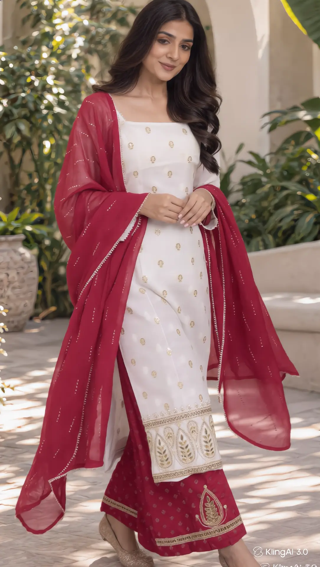 The Ivory Sitara Suit